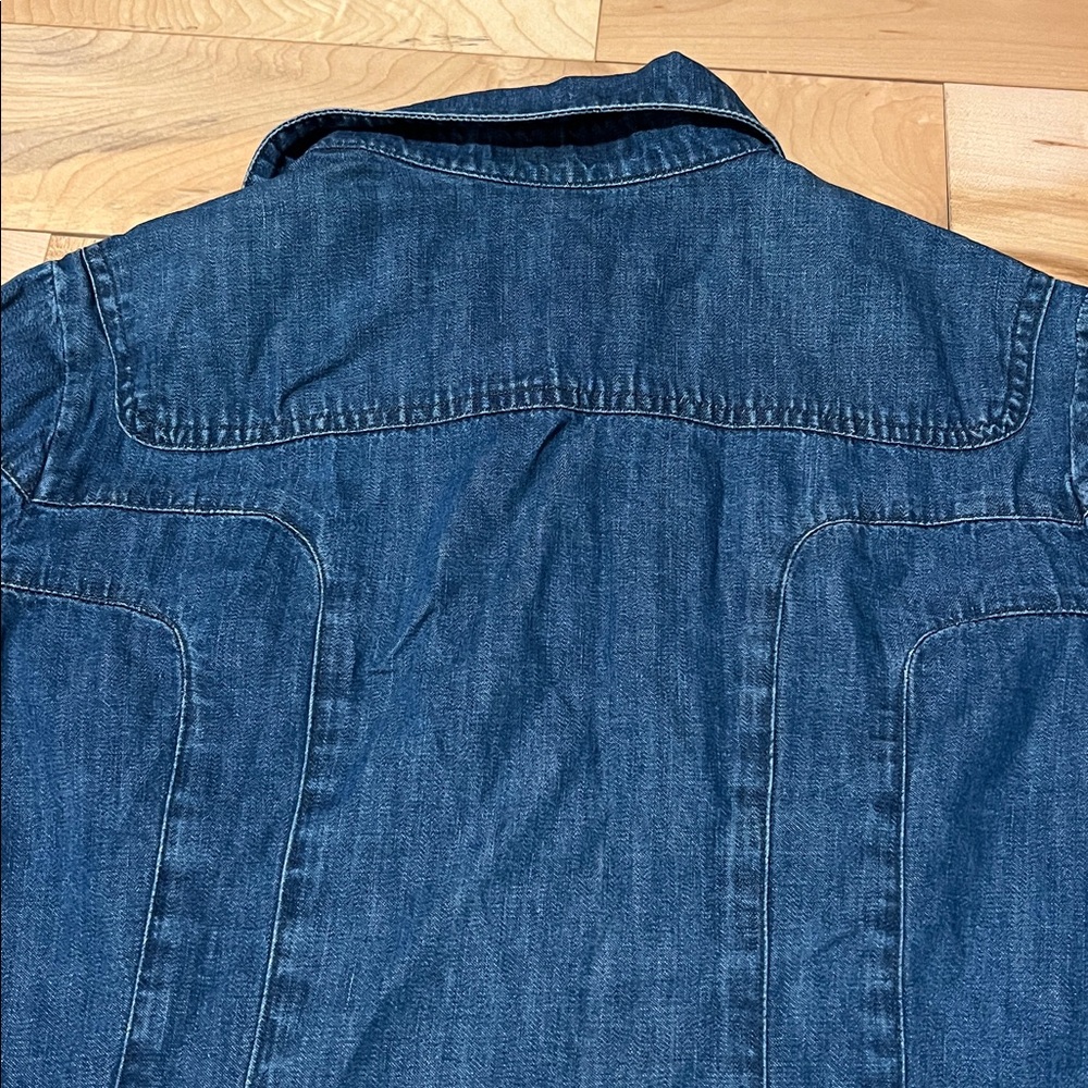 Scapa Women's Denim Button Down Shirt - Picture 12 of 17